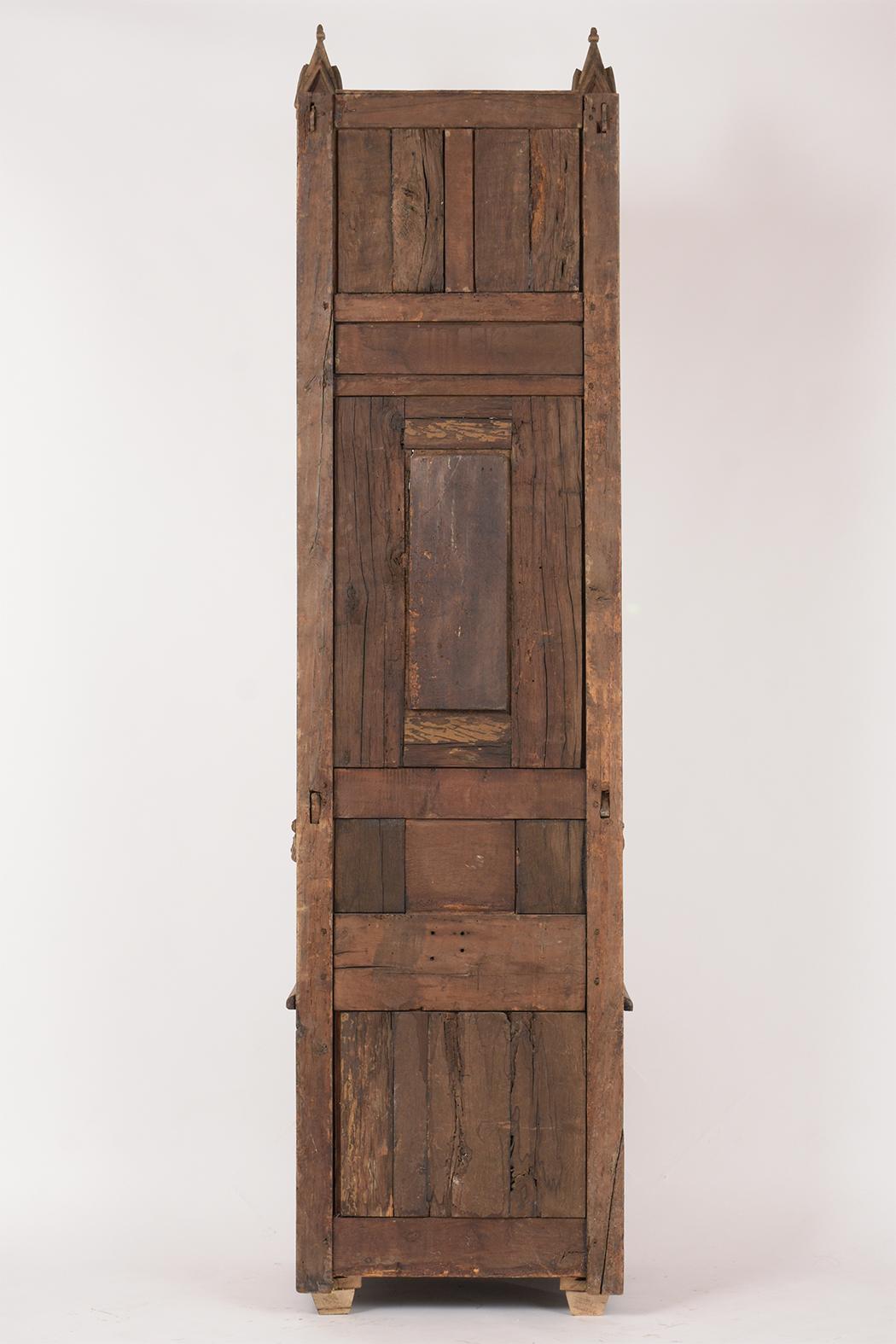 Gothic Throne Chair, circa 19th Century 4