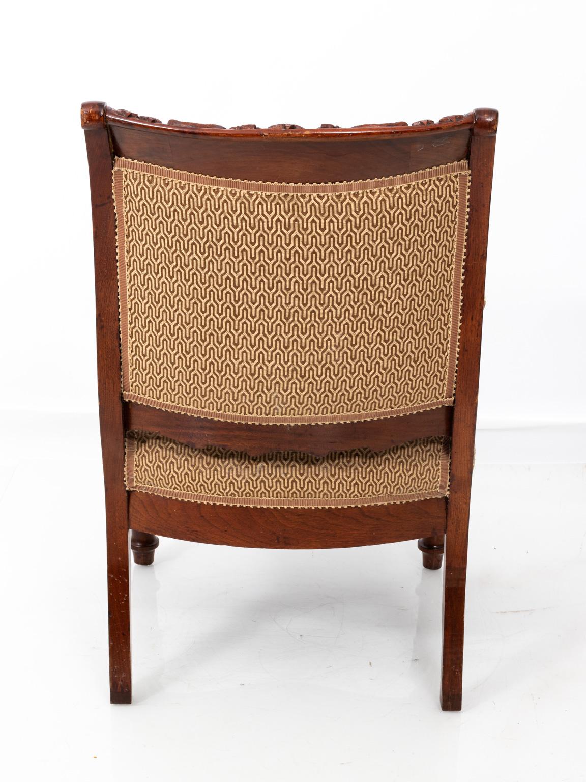 Irish Armchair with Upholstered Seat, circa 19th Century For Sale 5