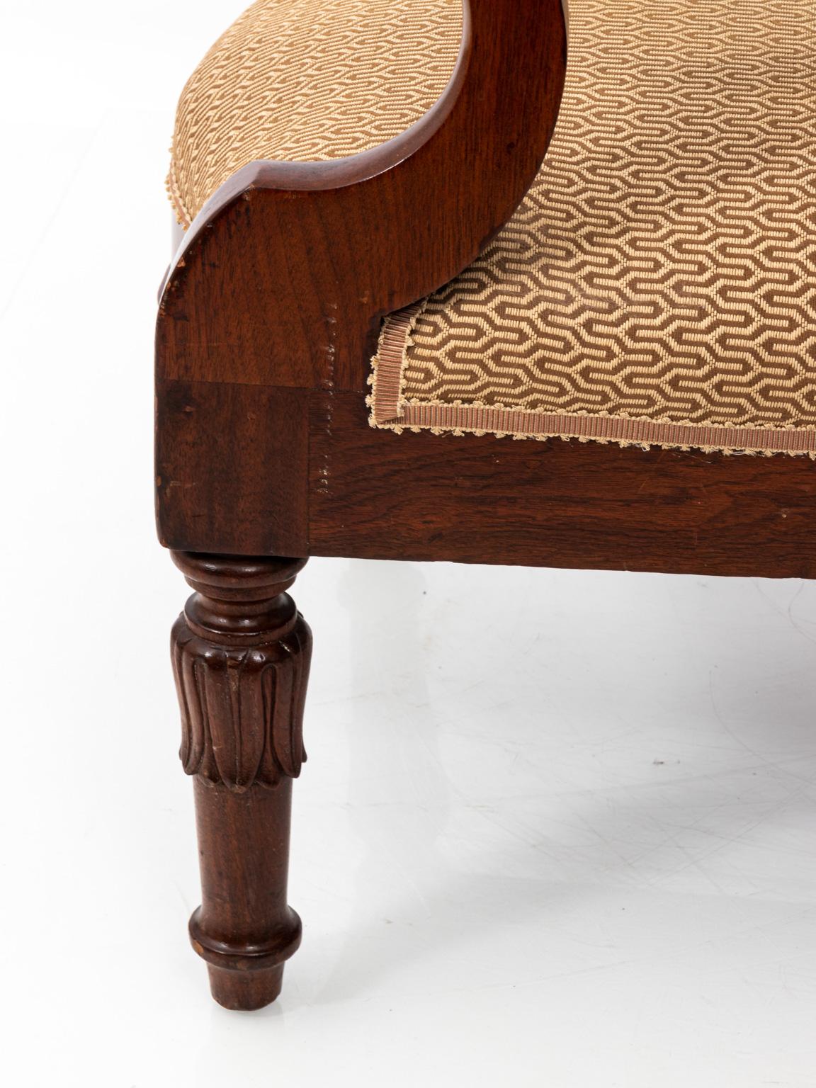 Irish Armchair with Upholstered Seat, circa 19th Century For Sale 7