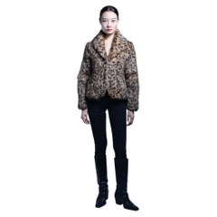 Circa 2000 Spotted Savane Rabbit Fur Jacket