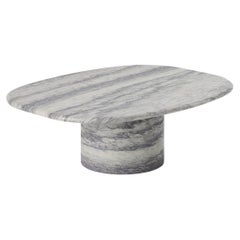 Circa Coffee Table made in Italy in Cippolino Marble. Designed by Yaniv Chen