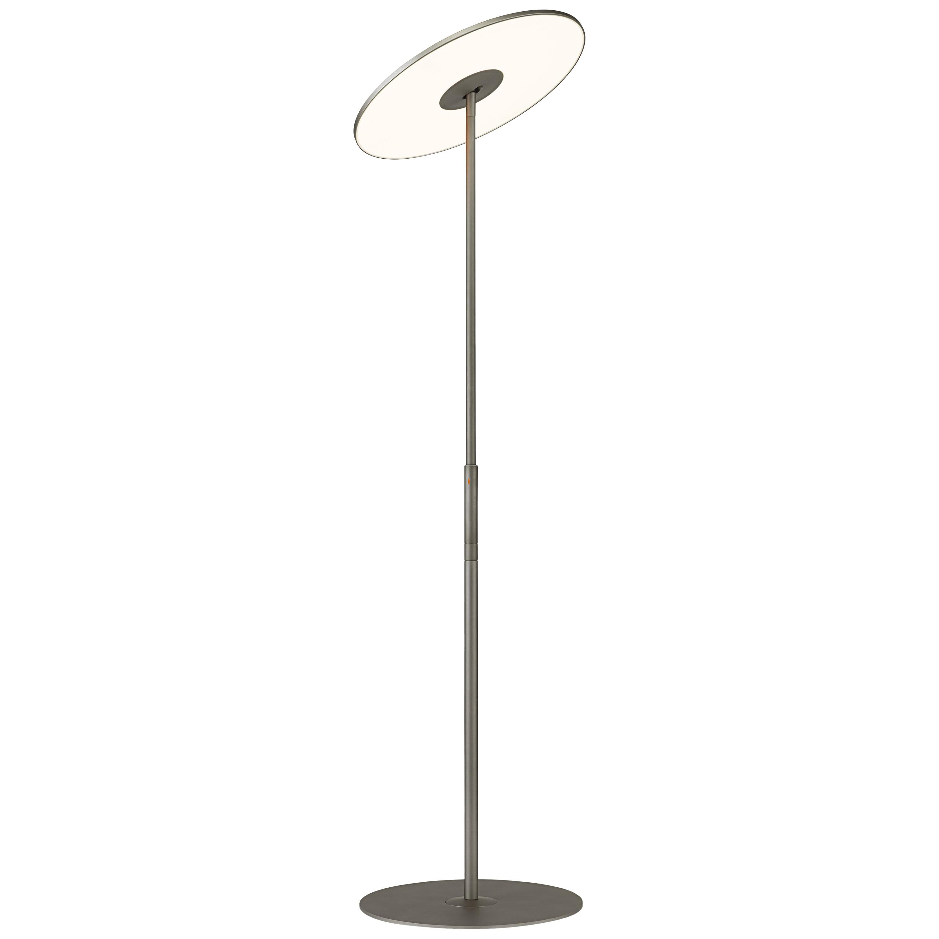 Circa Floor Lamp in Graphite by Pablo Designs