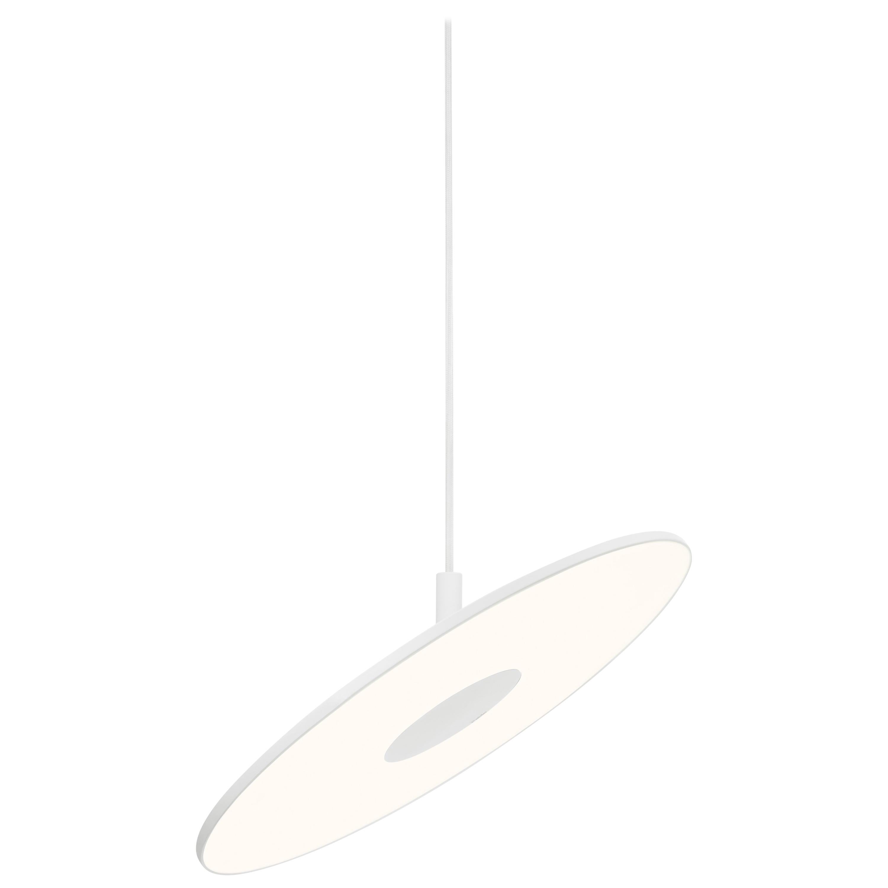 Lampe à suspension Circa blanche par Pablo Designs