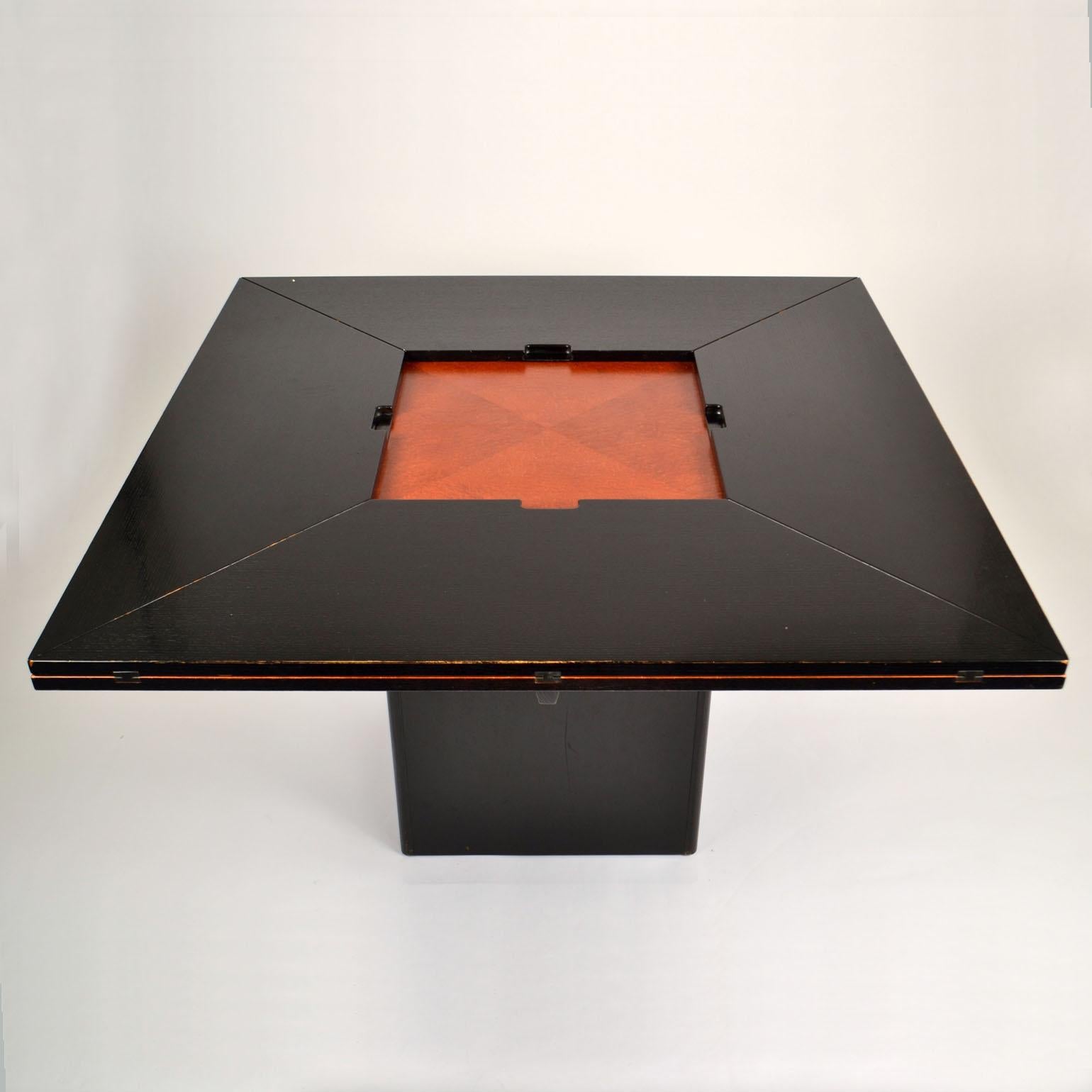 extendable square dining table for 12