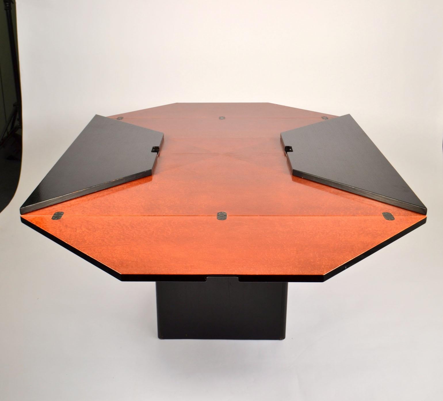 extendable square dining table for 8