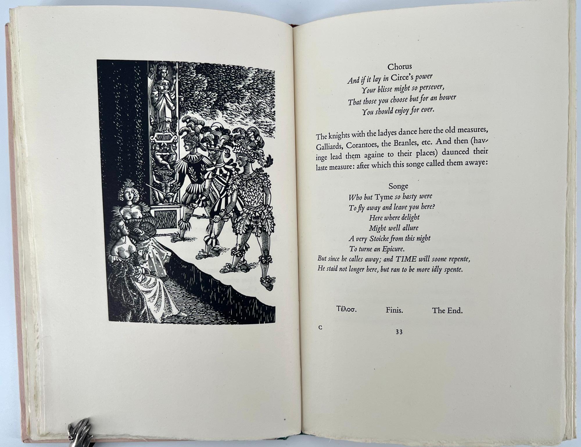 Papier Circe and Ulysses par Wm. Browne / GOLDEN COCKEREL PRESS en vente