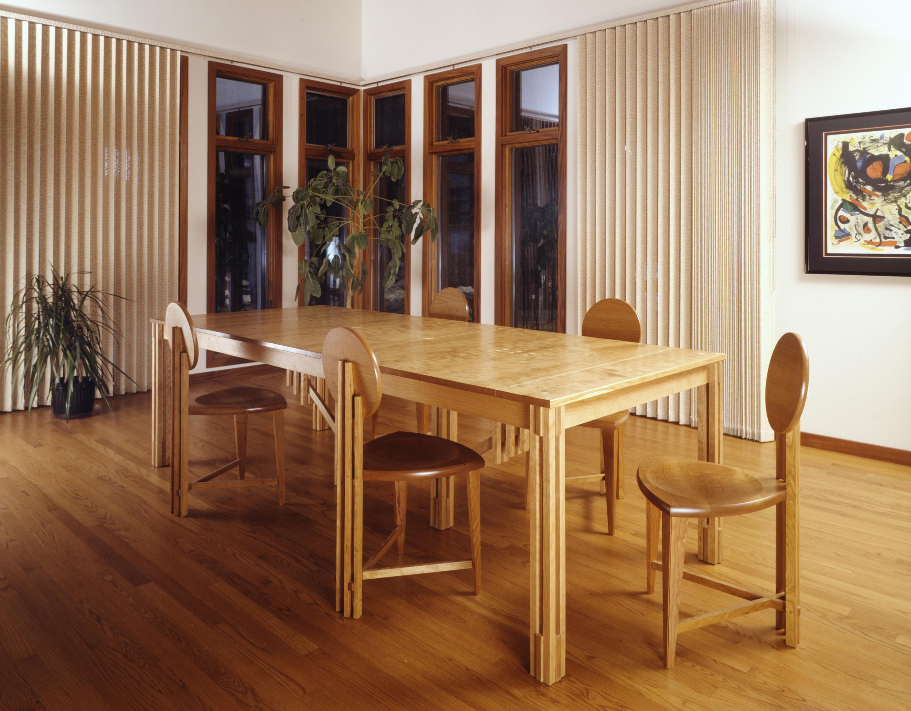Circle-Back Chairs-In Stock:: Zeitgenössische Handmade Dining oder Schreibtischstuhl 1