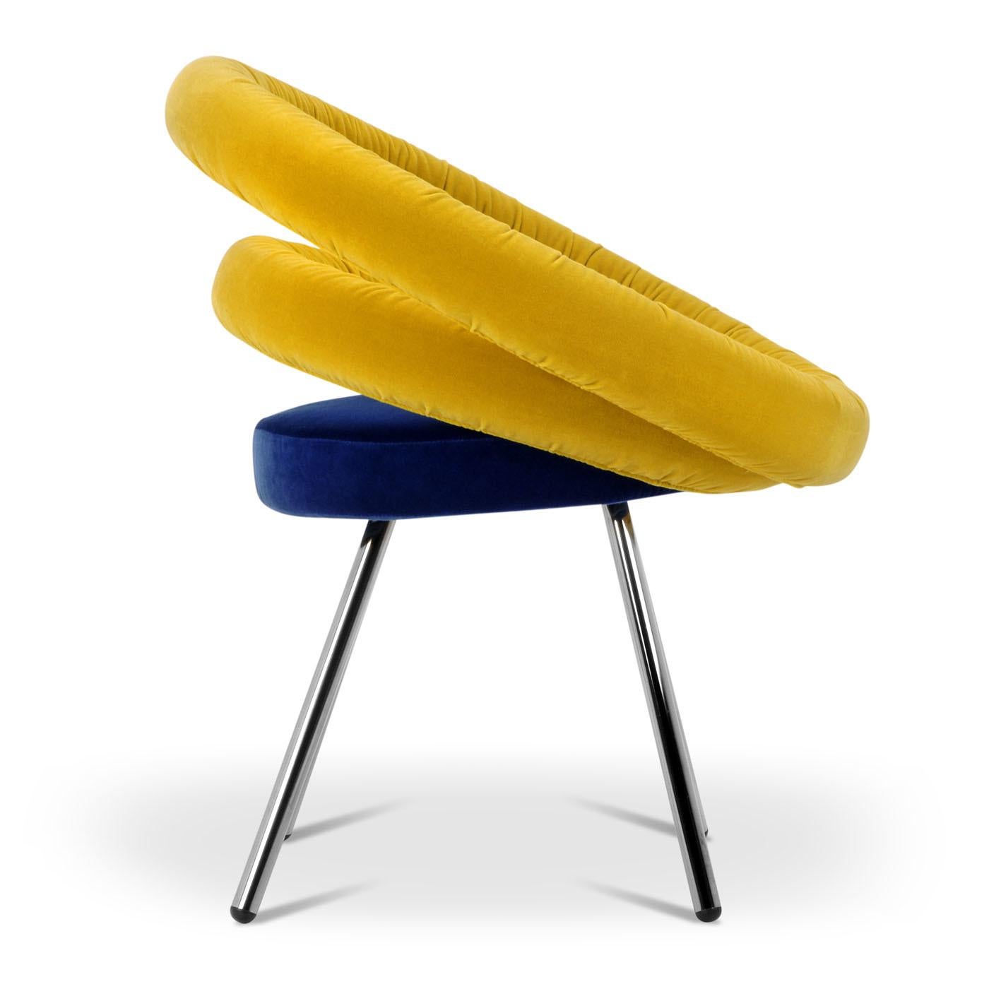 Modern Circle Chair by Roberto Giacomucci and Nicola Cerasa For Sale