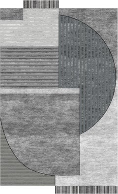 CIRCLE – Custom Handmade Rug in TENCEL / New Zealand Wool by Rugs & Co