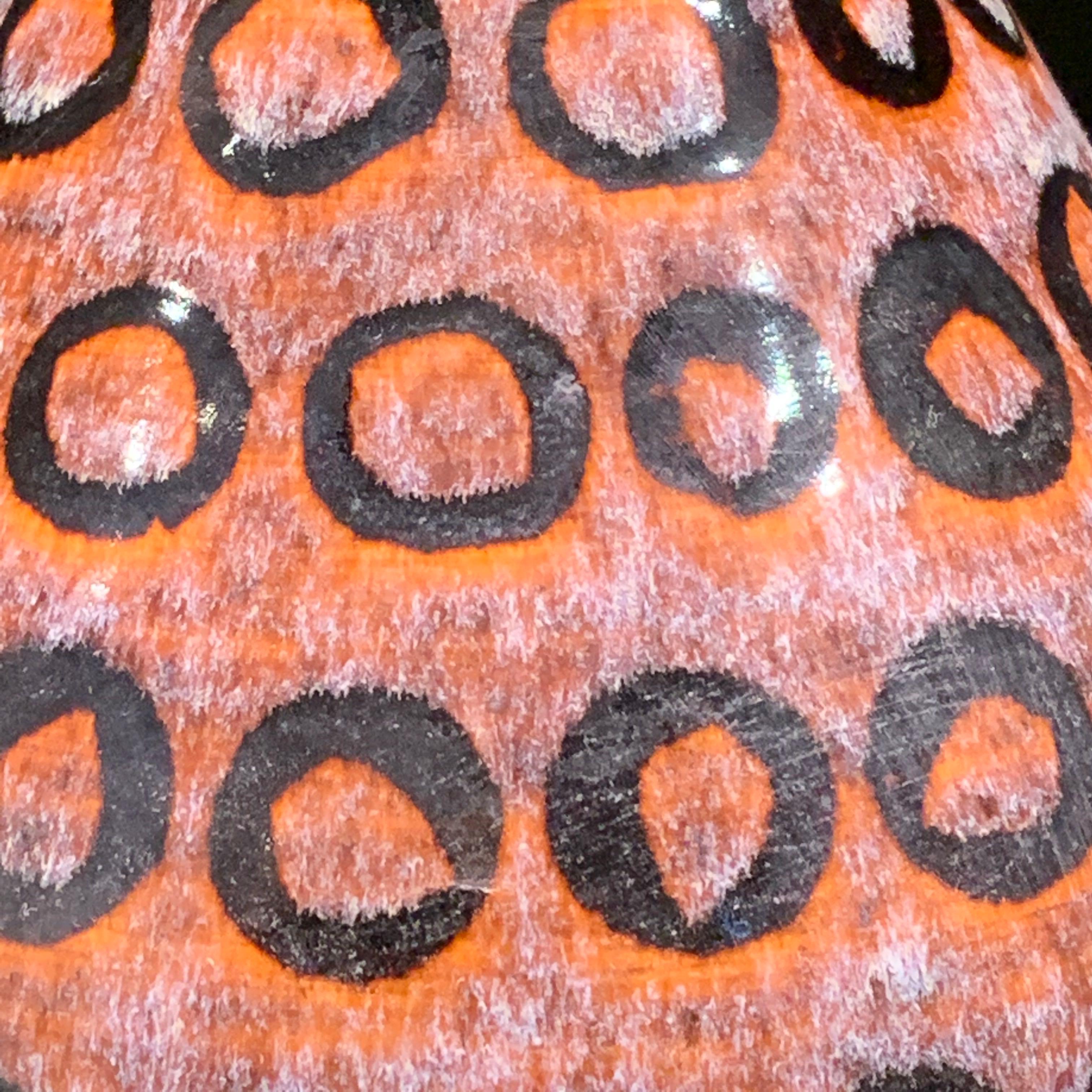 Ceramic Circle Design Vase, China, Contemporary