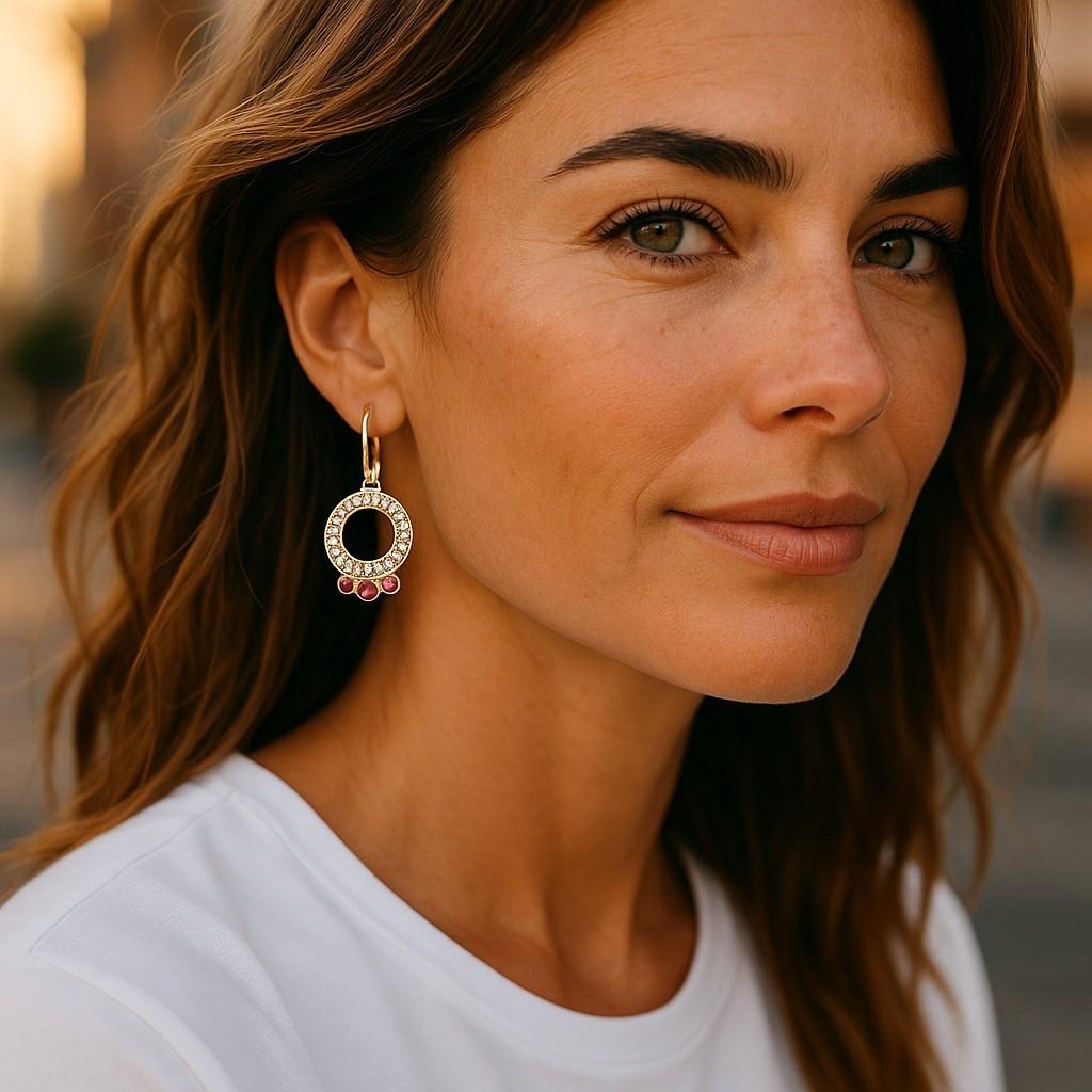 Introducing our exquisite 14 Karat Yellow Gold Large Diamond Circle Leverback Hoop Earrings, a stunning addition to any jewelry collection. Crafted with meticulous attention to detail, these earrings boast a captivating design that effortlessly