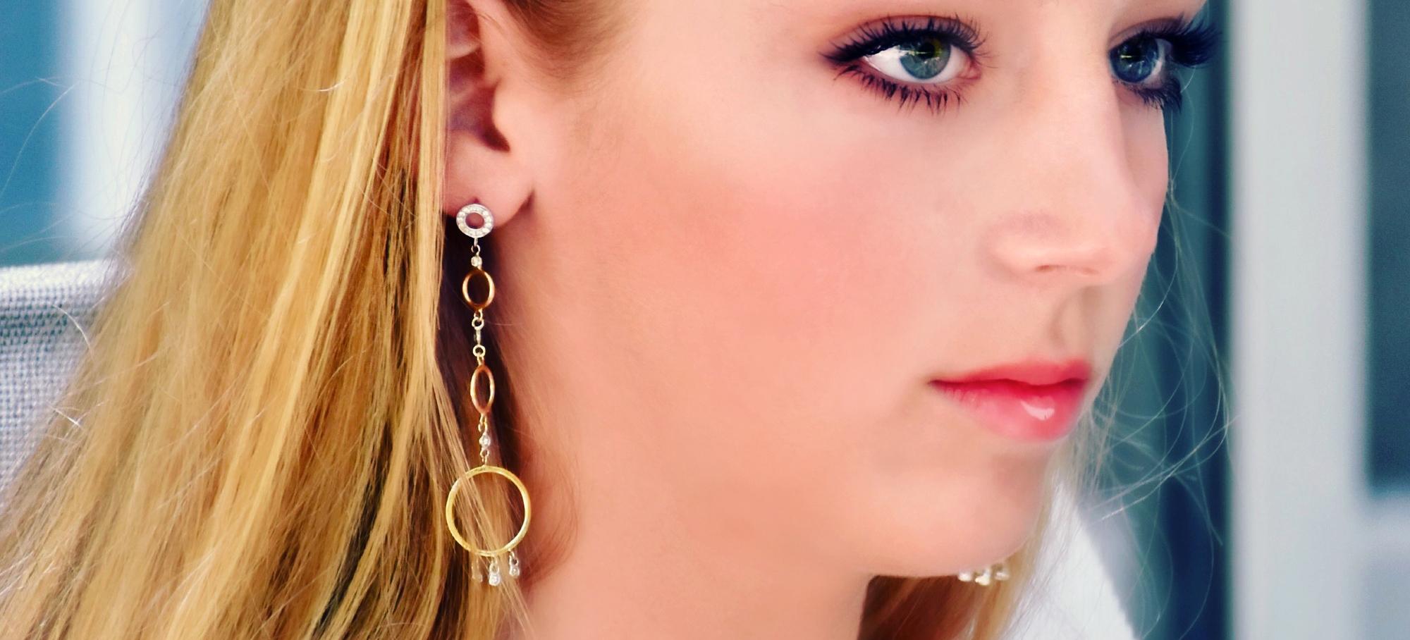 2 inch long earrings