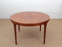 Circle Dining Table in Teak, 4/10 Seats
