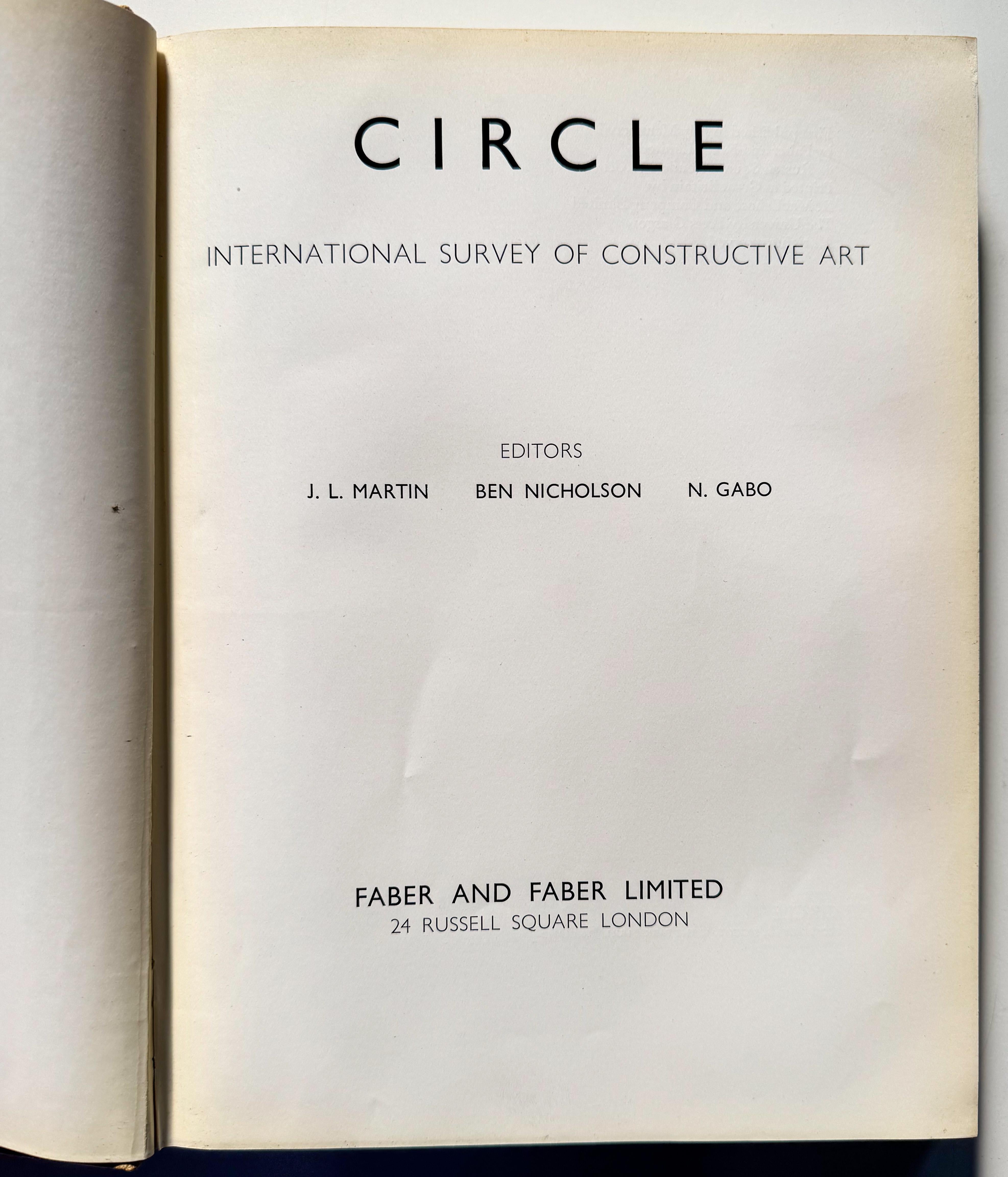 Machine Age Circle: International Survey of Constructive Art  For Sale