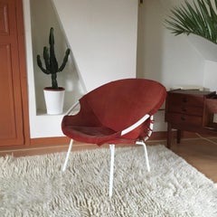 Circle Leather Armchair