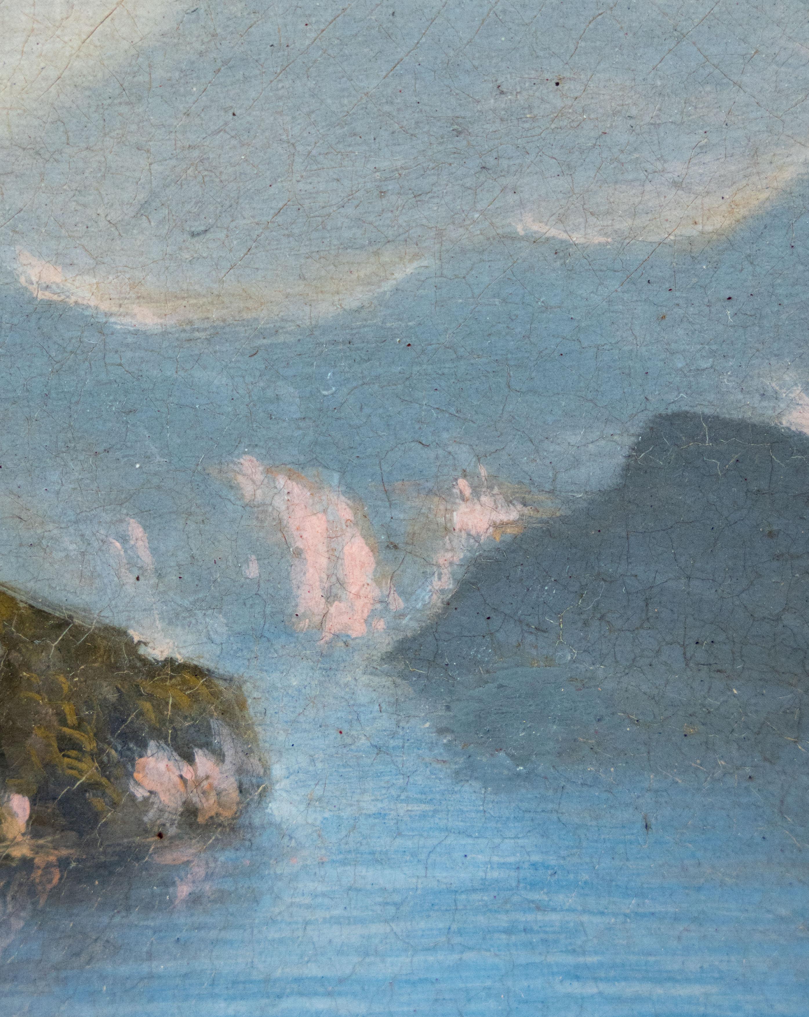 See mit Figuren und Boot im Angebot 2