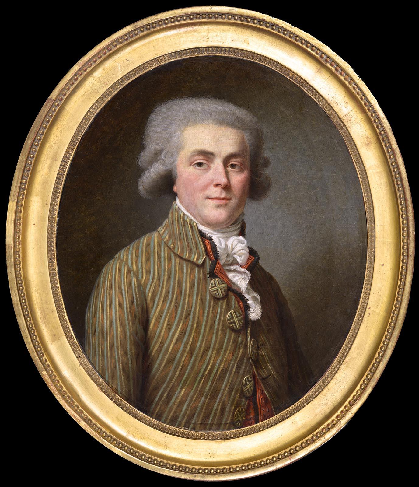 Retrato de un hombre durante la Revolución Francesa