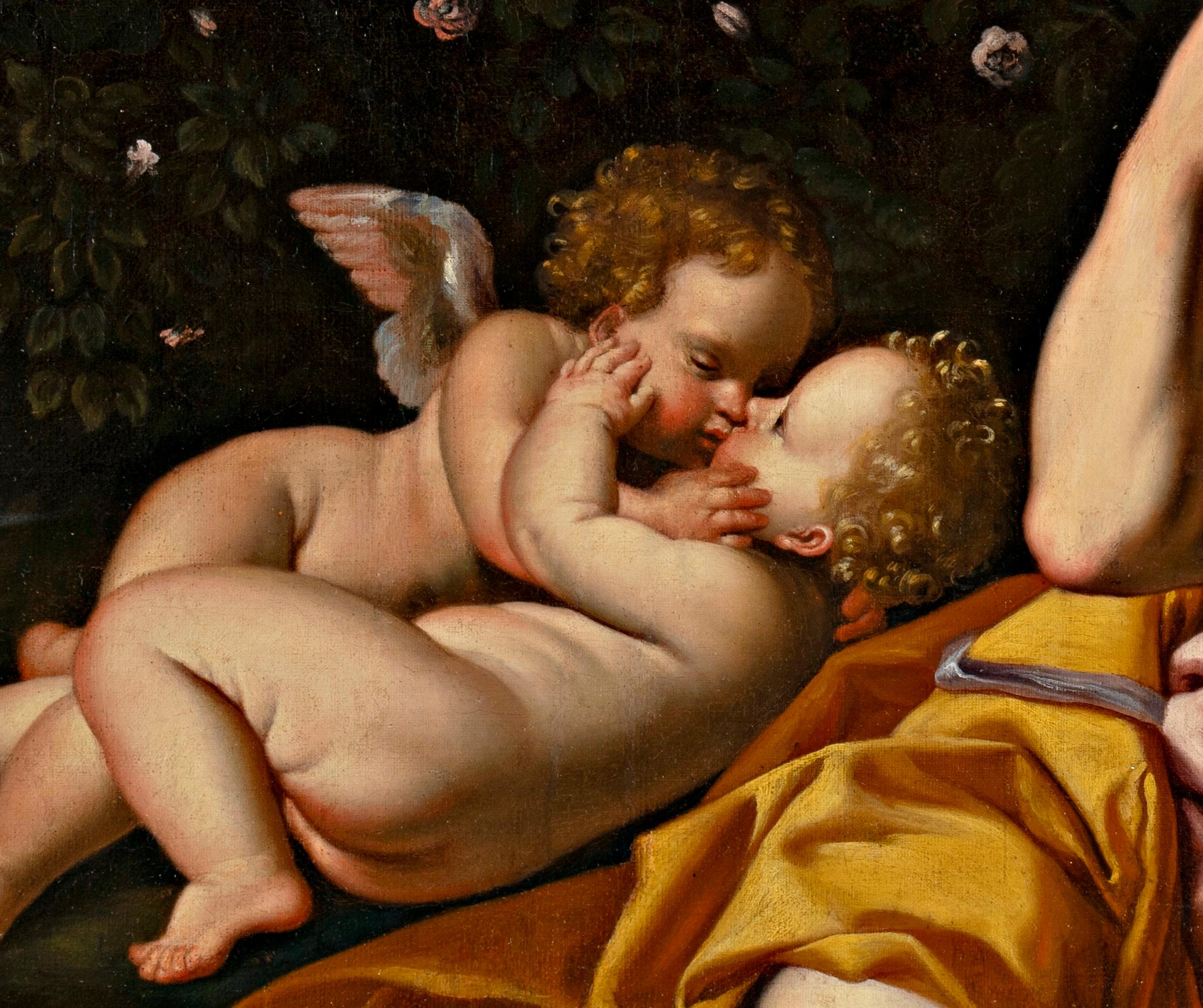 Rinaldo und Armida in Armidas verzaubertem Garten Barock Italien 1700 Mythologie im Angebot 1