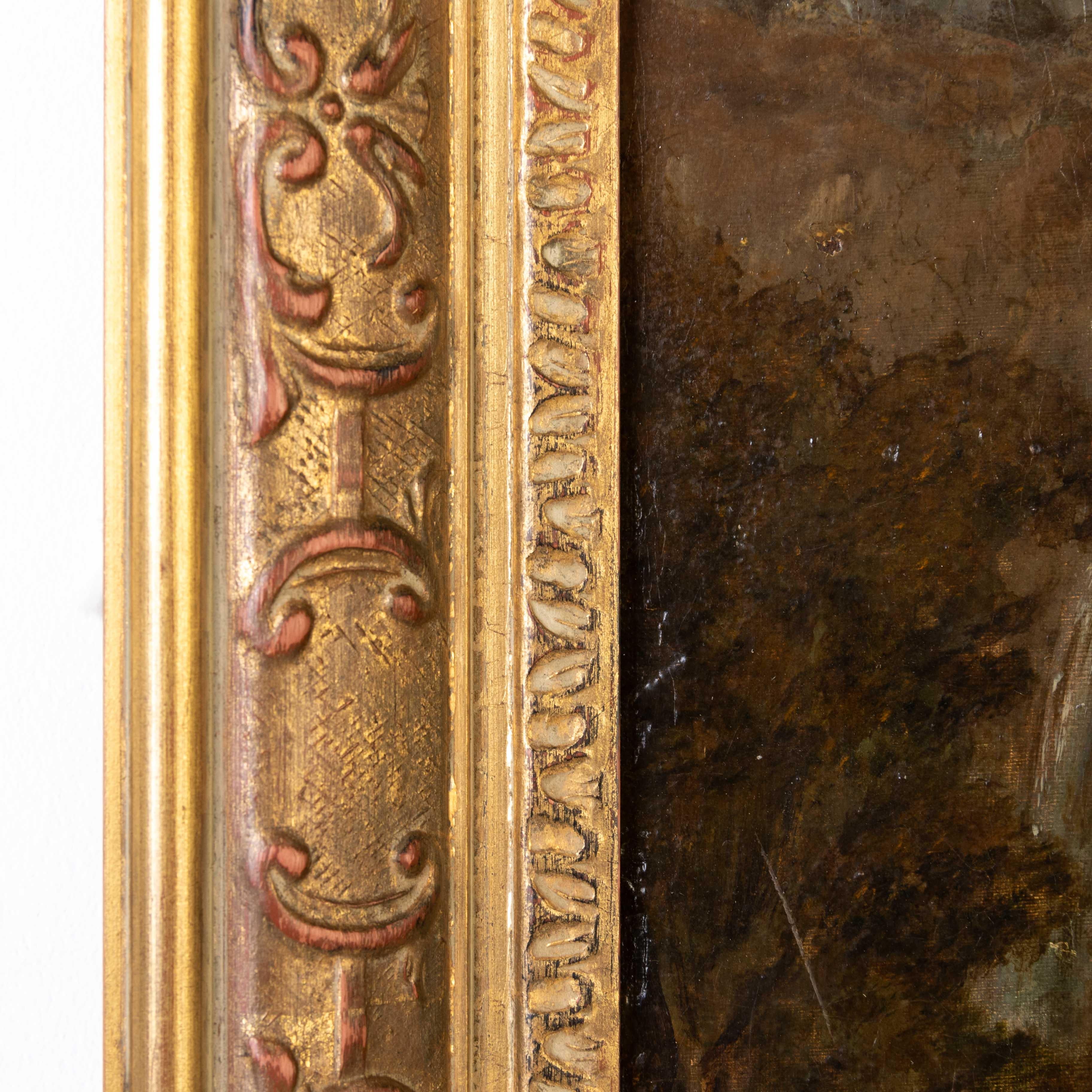 Kreis von Edmund Bristow (1787-1876) „Die Apfelschrauben“ Ölgemälde (Leinwand) im Angebot