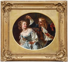 Der Kreis von Edward Matthew Ward RA (1816-1879) - Unter dem Mistelzweig