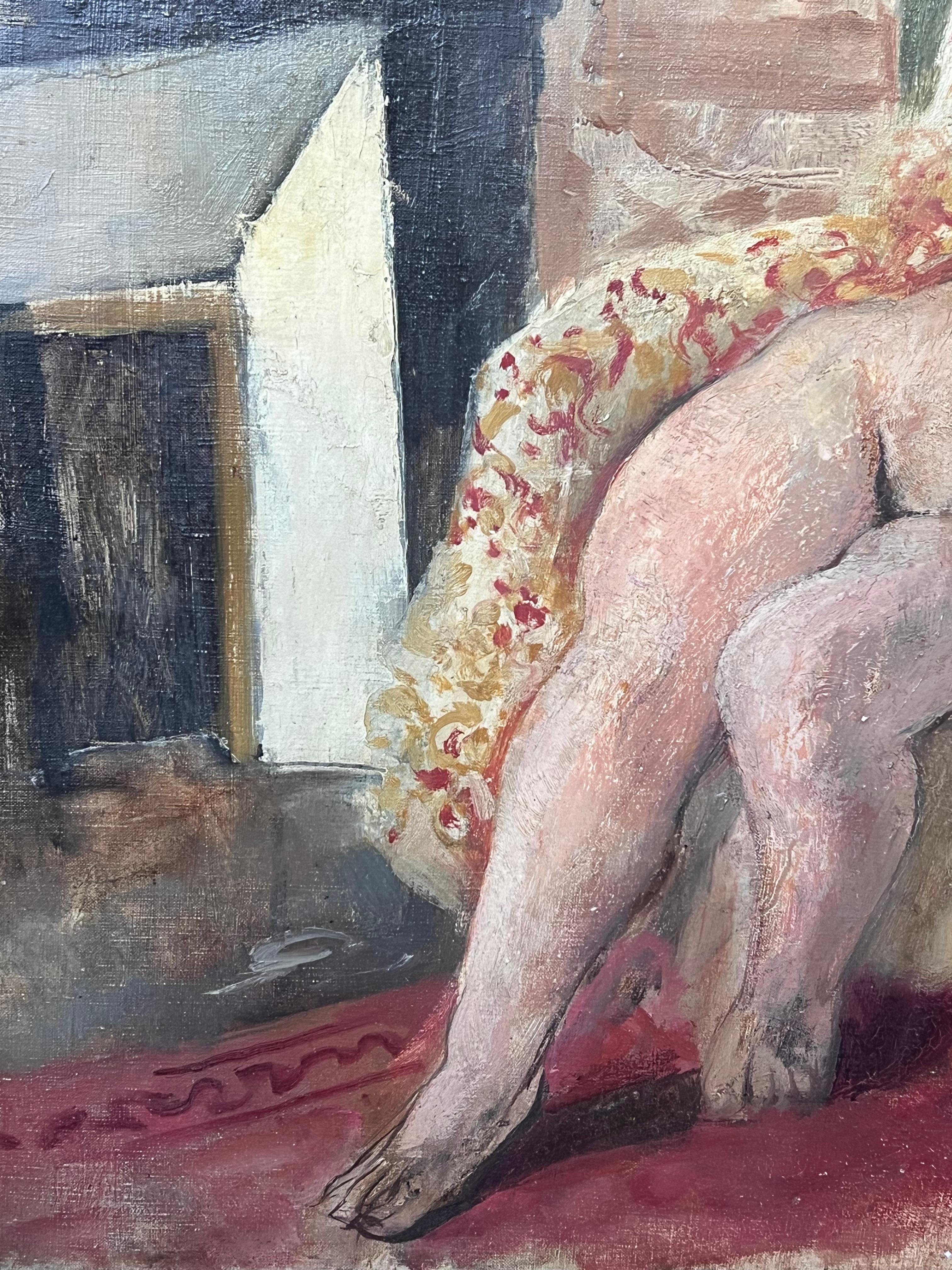 Le modèle Artistics
École française, vers 1920
cercle d'Henri Matisse (1869-1954)
huile sur toile, non encadrée 
toile : 21 x 25.5 pouces
Provenance : collection privée, Paris
Condit : très bon état

Pour plus d'informations, n'hésitez pas à nous
