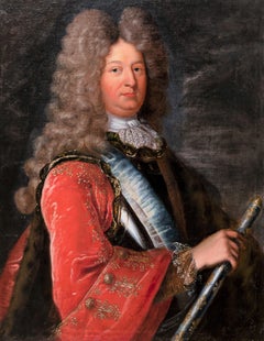 Early 18th c. French School, Portrait of Louis de France, Grand Dauphin