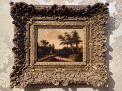 Circle of Jacob Ruisdael, Landscape with Riders and a Well, Flemish Art