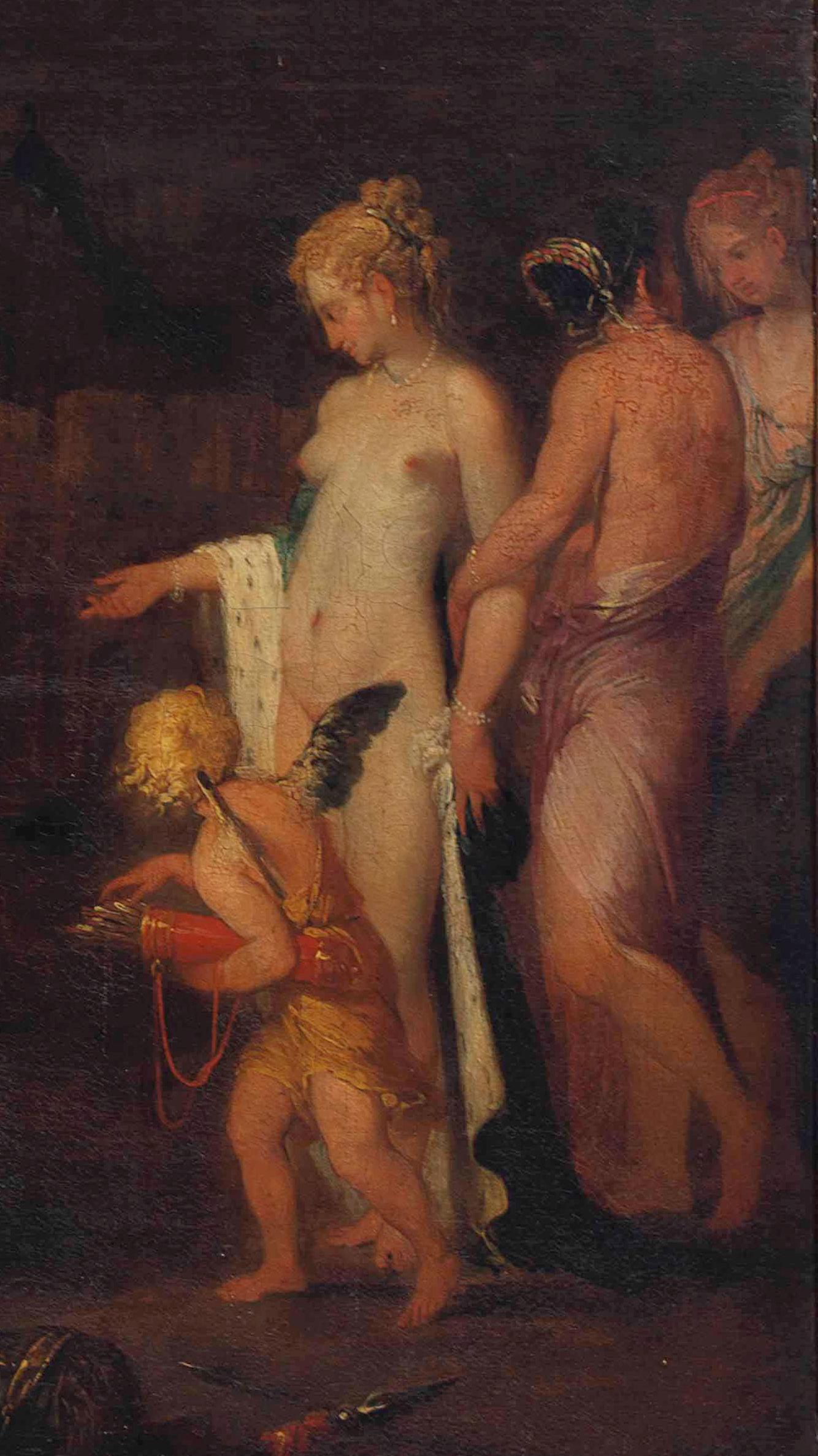 Círculo de Jacob van Loo (francés, 1614-1670) - Venus en la fragua de Vulcano Francés en venta