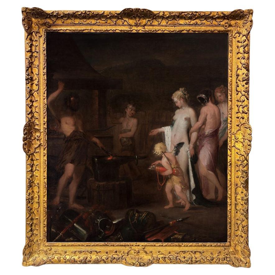 Circle of Jacob van Loo (French, 1614-1670) - Venus at the Forge of Vulcan
