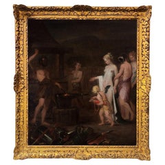 Circle of Jacob van Loo (French, 1614-1670) - Venus at the Forge of Vulcan