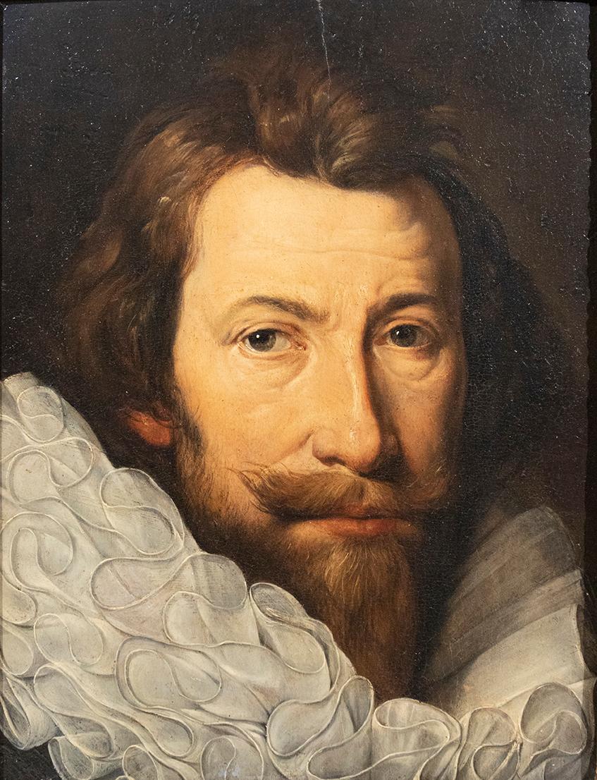 (Circle of) Jan van Ravesteyn (The Hague 1572 – The Hague 1657), Head of a bearded Man, oil on panel, 31 by 23,5 cm (measurements are of the panel without the frame)

Full name Jan Anthoniszoon van Ravesteyn
Born The Hague (?), ± 1572
Died The