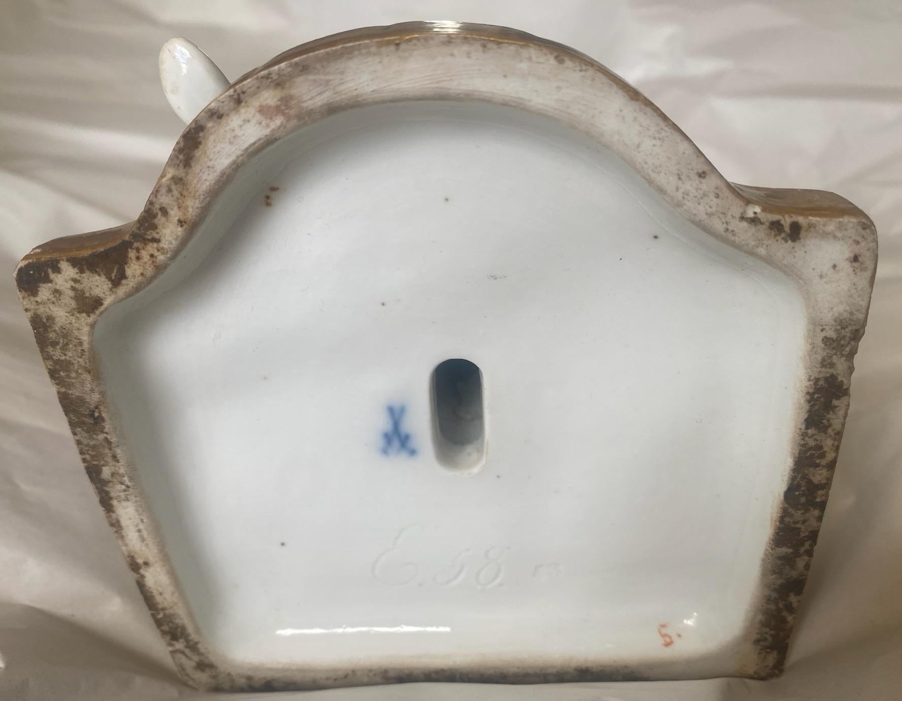Meissen, Louise endormie, d'après un dessin de Greuze, figurine du XIXe siècle en vente 1