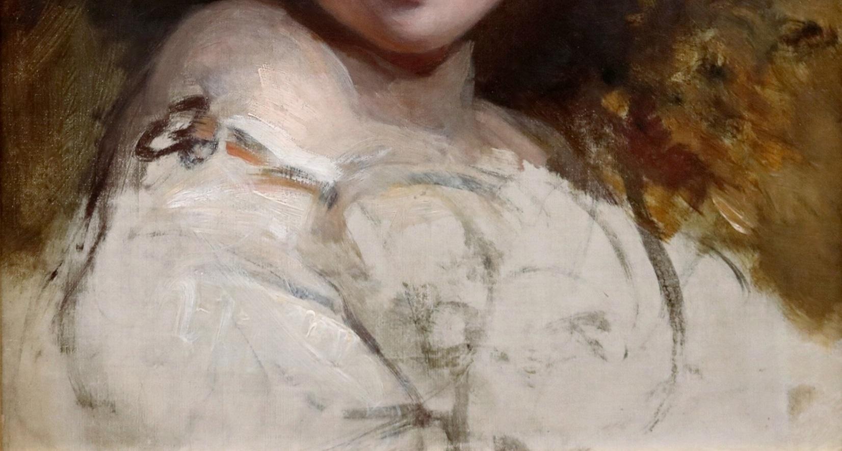 Portrait à l'huile de Jane Bowles, sujet de 