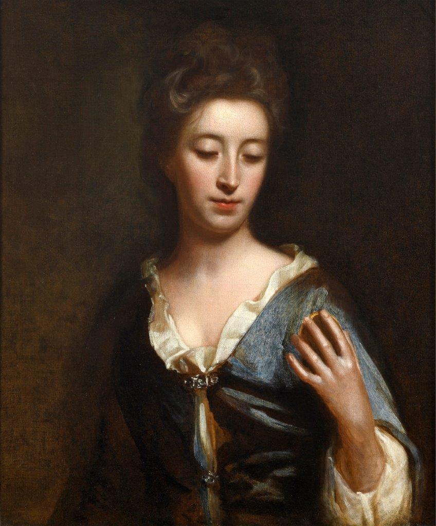 Portrait of a Lady - Painting by (Circle of) Joshua Reynolds