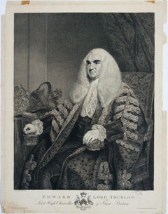 Antique Edward Lord Thurlow, Lord High Chancellor of Great Britain