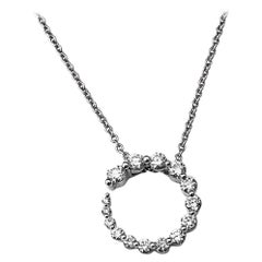 Circle of Life Diamond Pendant Necklace