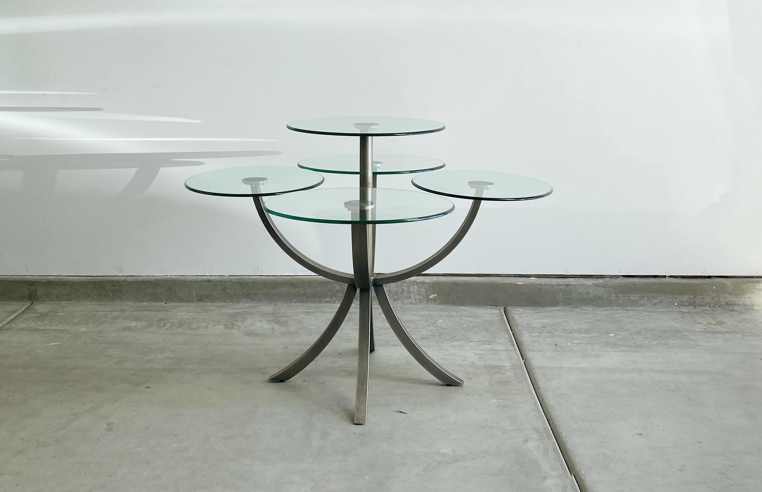 Post-Modern 'Circle of Life' Dining or Center Table by Design Institute America, 1980's