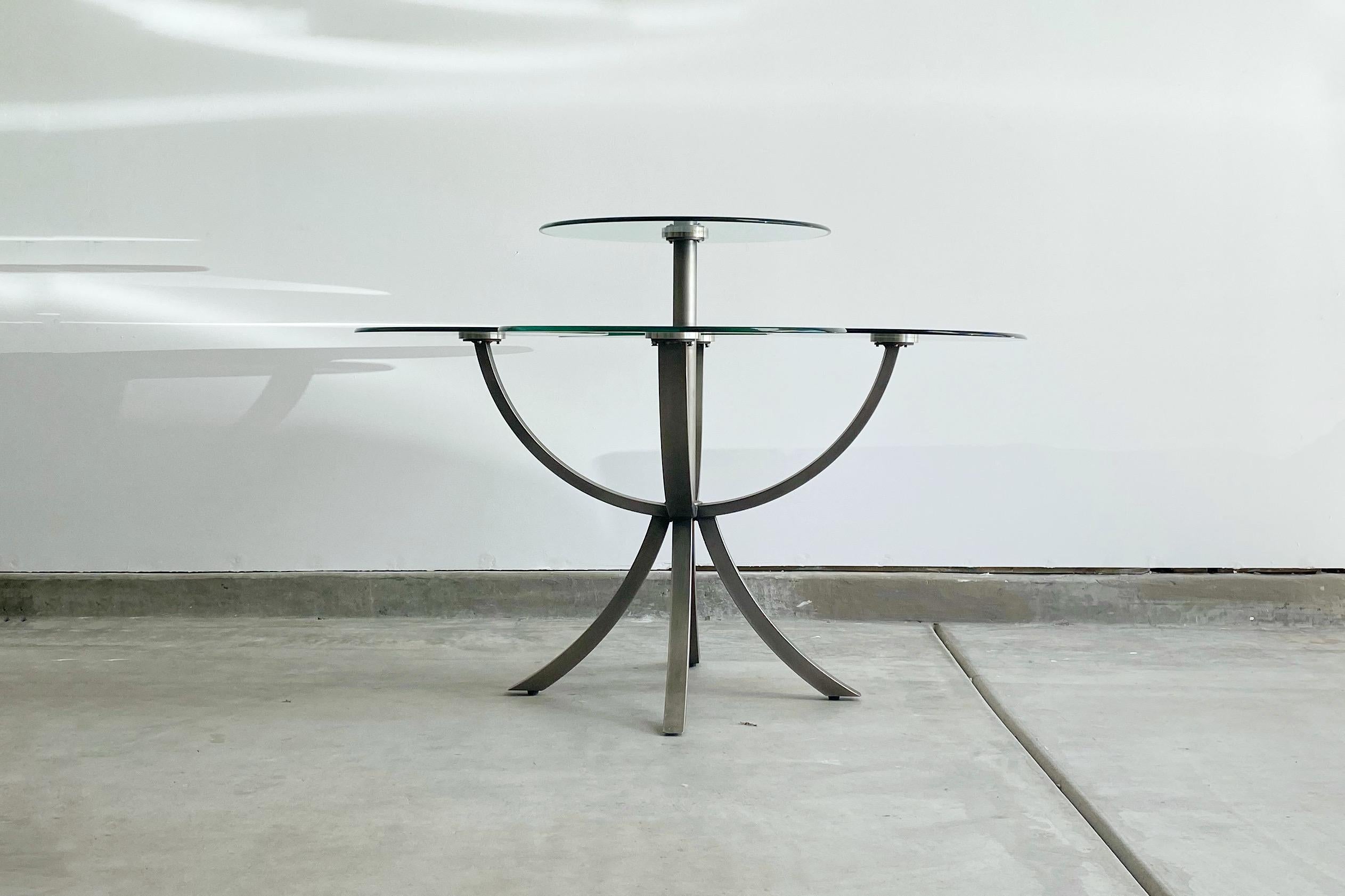 American 'Circle of Life' Dining or Center Table by Design Institute America, 1980's