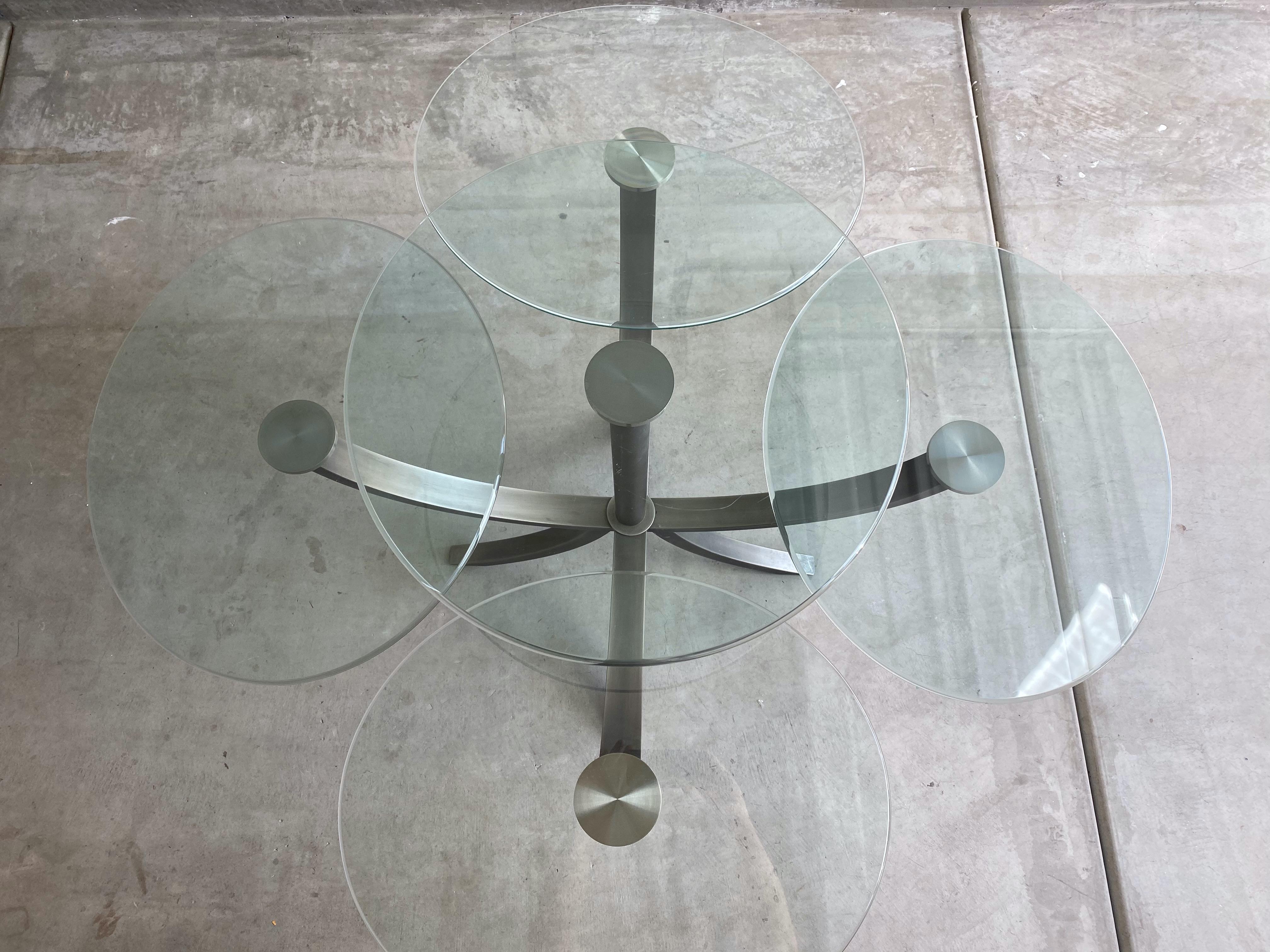 Late 20th Century 'Circle of Life' Dining or Center Table by Design Institute America, 1980's