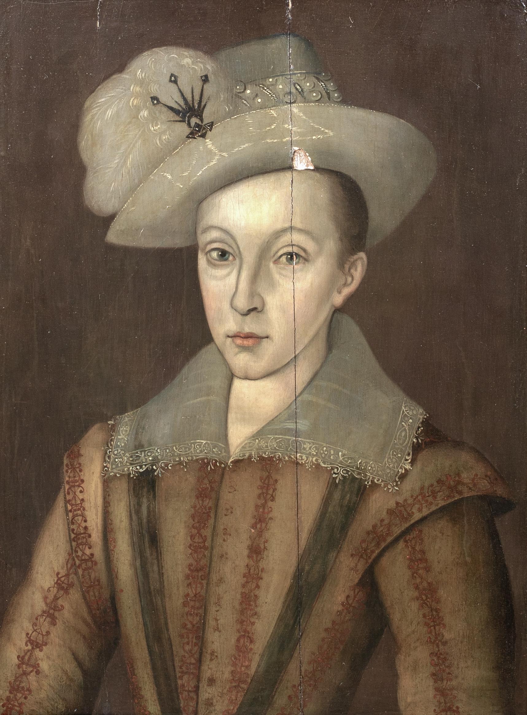Portrait de cour de Henry Frederick en tant que Prince and Wales (1594-1612) - Marron Portrait Painting par Circle of Marcus Gheeraerts the Younger