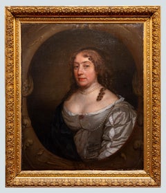 Ritratto di signora, cerchio di Mary Beale, 17° secolo, Regno Unito