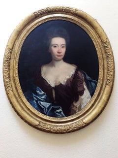 Portrait de Lady Sarah Cowper du 17e siècle, cercle de Michael Dahl