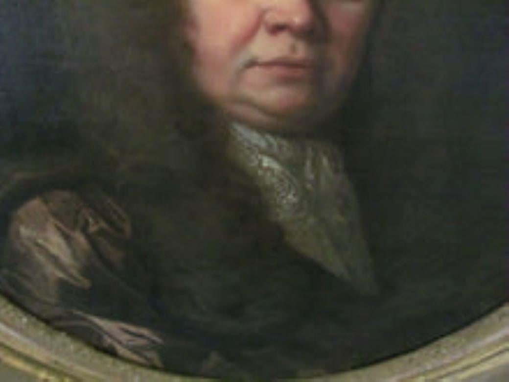 Michael Dahl (circle) 17th century portrait of Sir William Cowper  - Painting by (Circle of) Michael Dahl