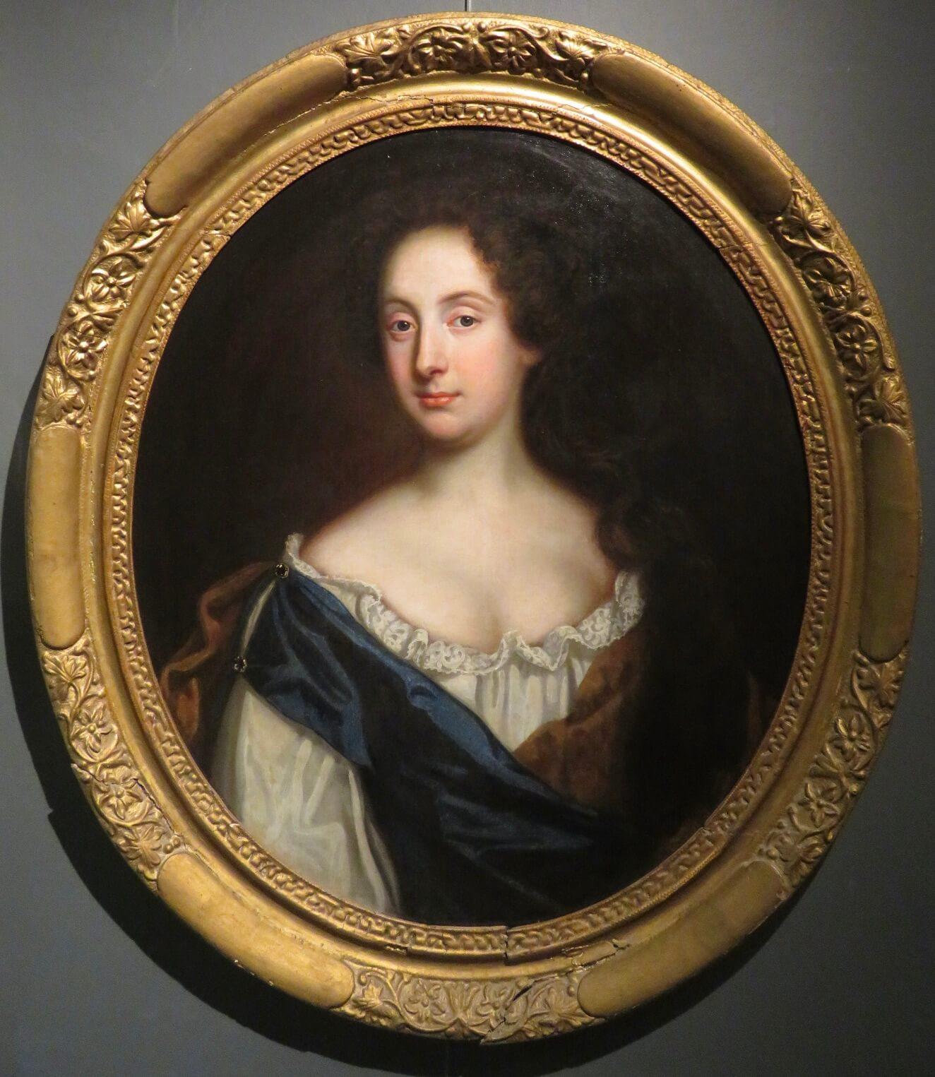 (Circle of) Michael Dahl Portrait Painting - Circle Of Michael Dahl Fine 18th Century Antique English Oval Portrait Of A Lady