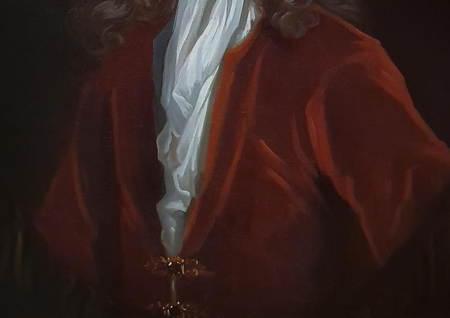 Portrait of John Gore (c.1689-1763), Fine Carved Gilded Frame, Good Provenance 1