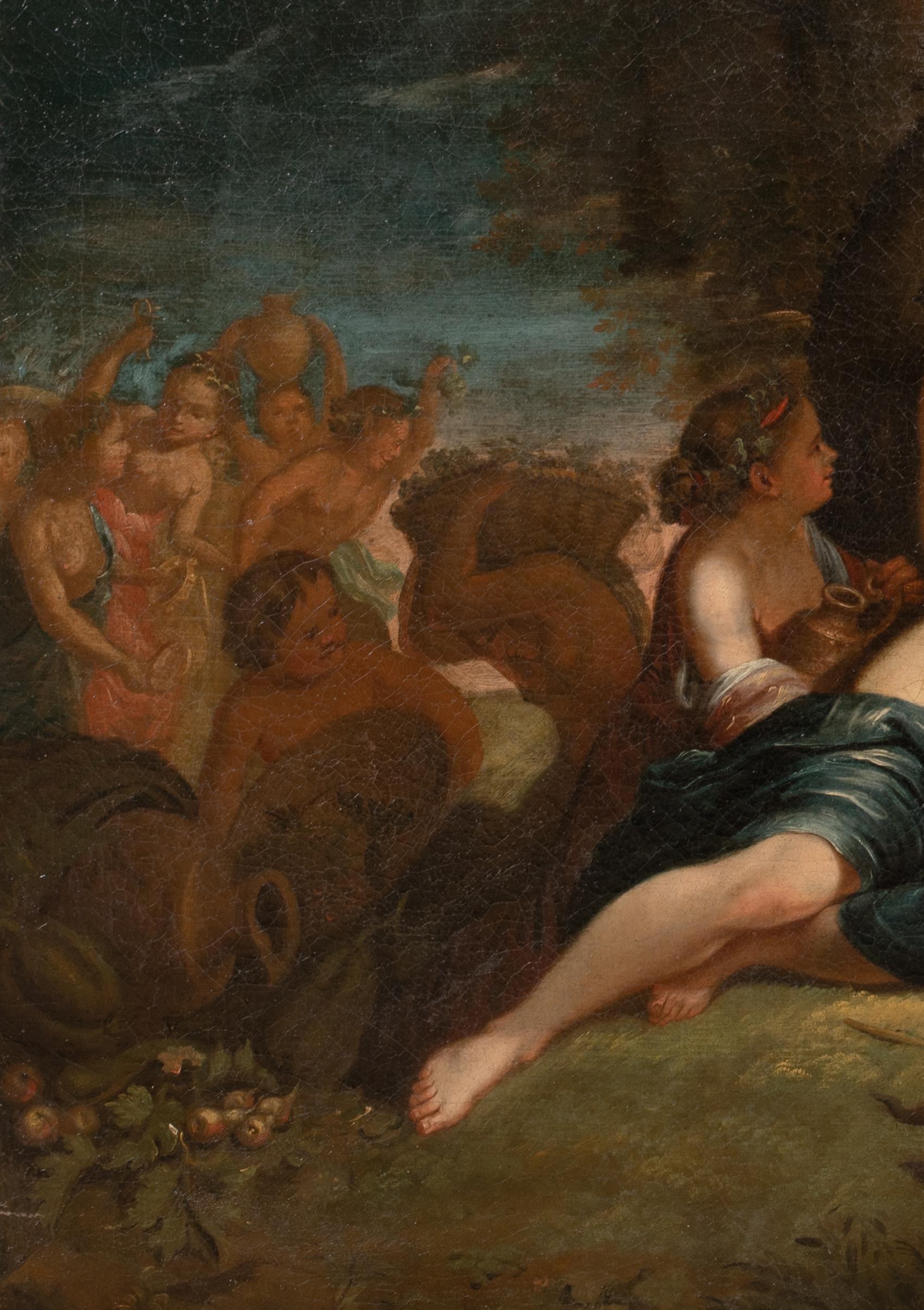 Bacchus und Ariadne, 17. Jahrhundert  Schule von Nicolas POUSSIN (1594-1665) 2