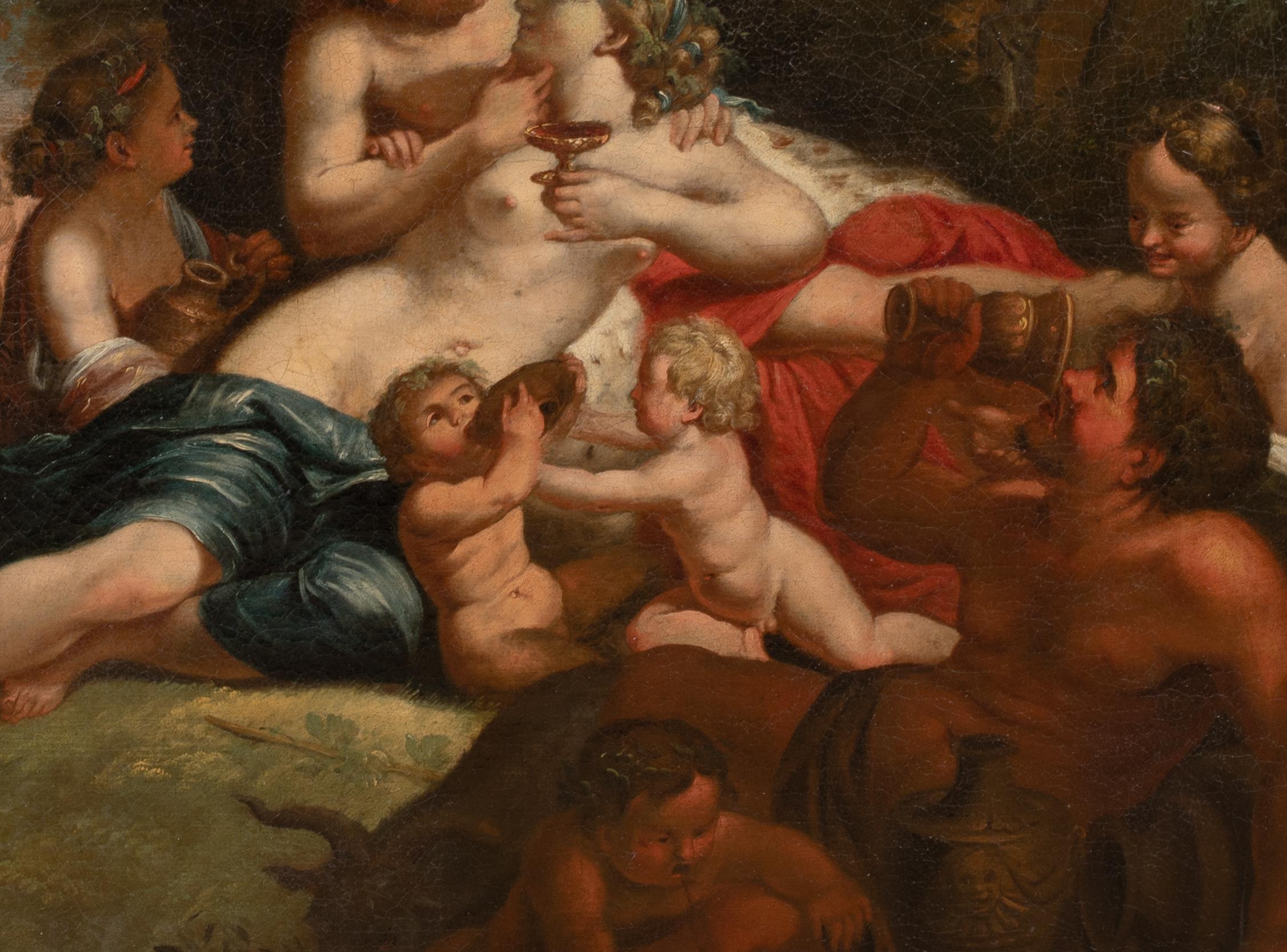 Bacchus und Ariadne, 17. Jahrhundert  Schule von Nicolas POUSSIN (1594-1665) 3