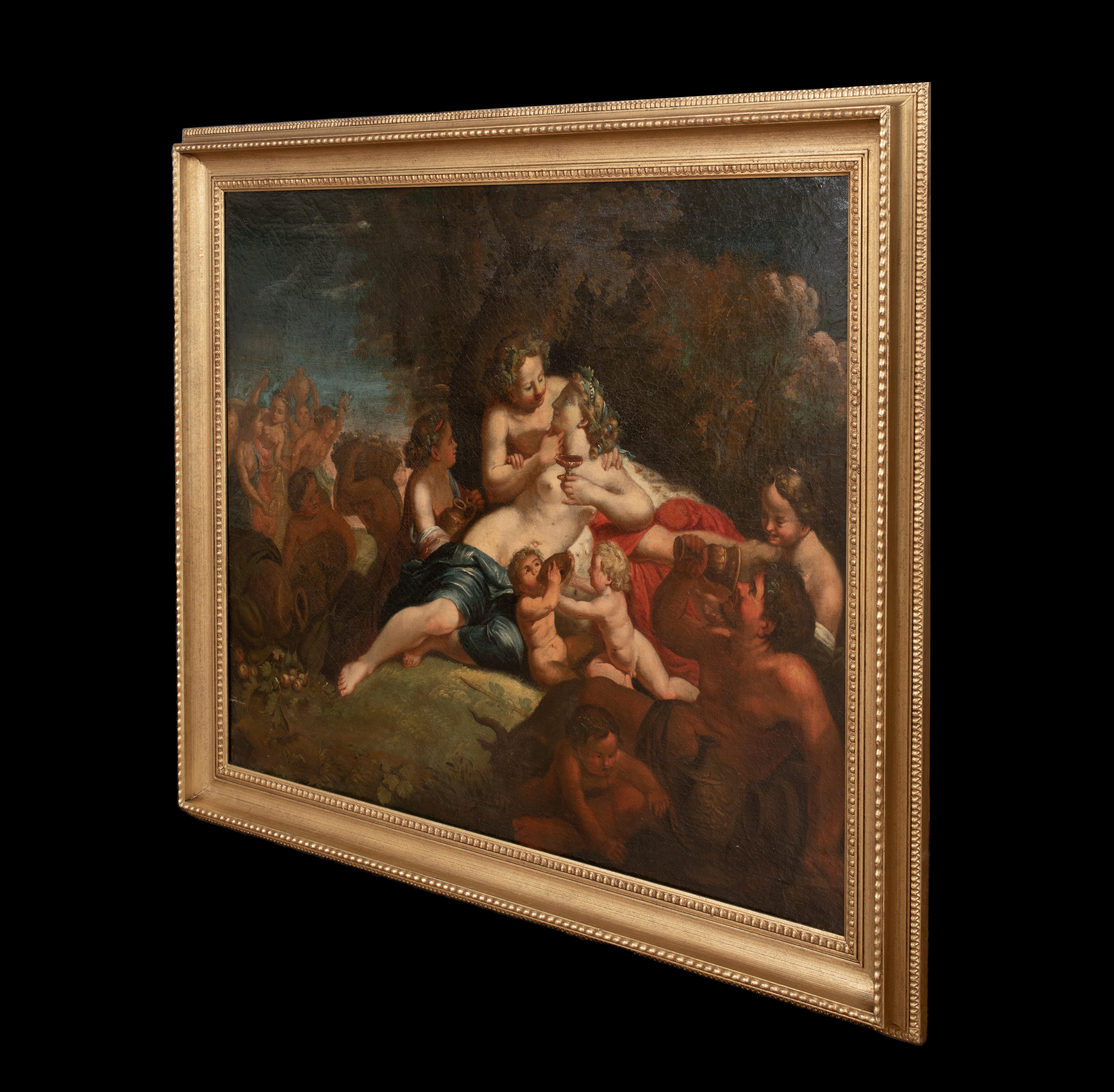 Bacchus und Ariadne, 17. Jahrhundert  Schule von Nicolas POUSSIN (1594-1665) 4
