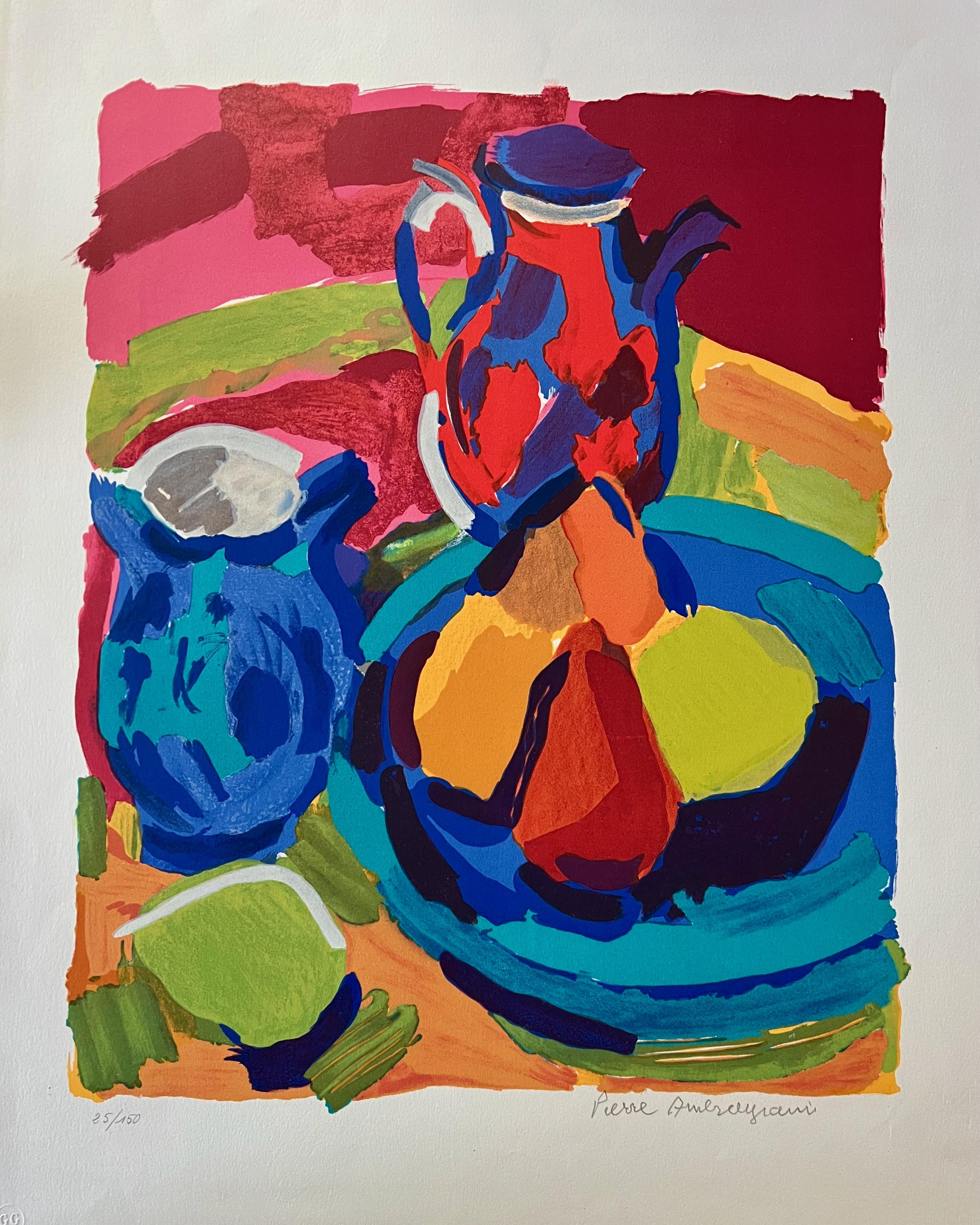 Nature Morte - Print by (circle of) Pierre Ambrogiani 