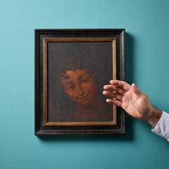 Circle of Sir Joshua Reynolds (1723-1792) Framed 18th Century Painted Portrait